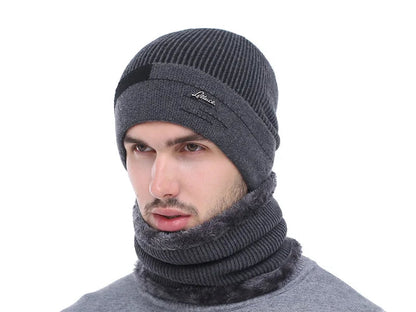Skullies Beanies Men Scarf Knitted Hat Cap Male Bonnet Warm Wool Thick Winter Hats For Men Women Beanie Hat The Clothing Company Sydney