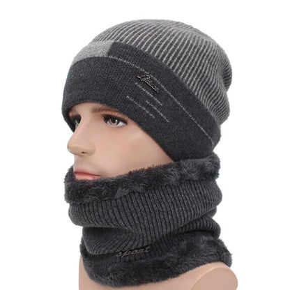 Skullies Beanies Men Scarf Knitted Hat Cap Male Bonnet Warm Wool Thick Winter Hats For Men Women Beanie Hat The Clothing Company Sydney