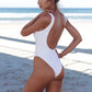 One Piece Swimsuit Women Thong Swimwear High Cut Trikini Backless Monokini Bather Bathing Suit Swim Bodysuit Beachwear The Clothing Company Sydney