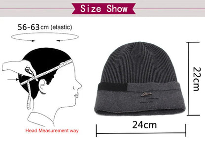 Skullies Beanies Men Scarf Knitted Hat Cap Male Bonnet Warm Wool Thick Winter Hats For Men Women Beanie Hat The Clothing Company Sydney