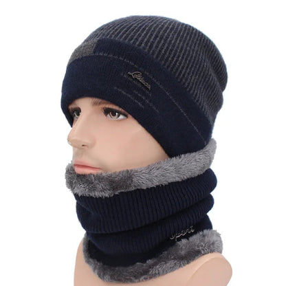 Skullies Beanies Men Scarf Knitted Hat Cap Male Bonnet Warm Wool Thick Winter Hats For Men Women Beanie Hat The Clothing Company Sydney