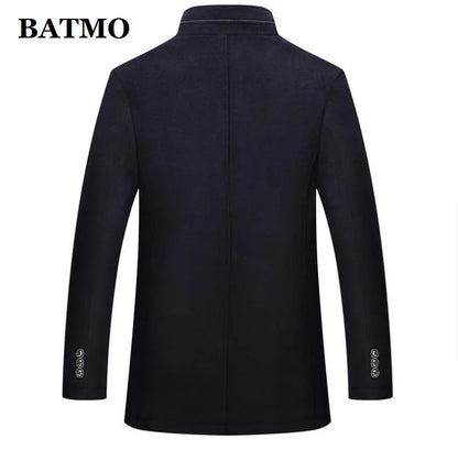 Autumn winter wool trench coat Men's wool jackets - The Clothing Company Sydney