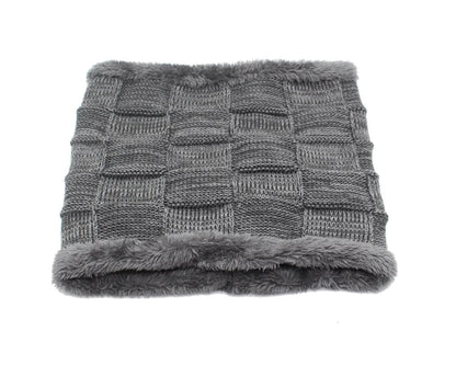 Winter Beanie Scarf skullies beanies Soft Skull Warm Baggy Cap Mask Hats For Men Women Knitted Hat - The Clothing Company Sydney