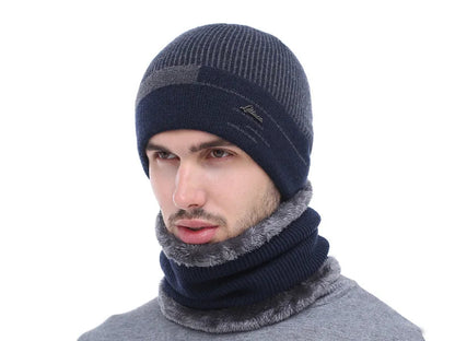 Skullies Beanies Men Scarf Knitted Hat Cap Male Bonnet Warm Wool Thick Winter Hats For Men Women Beanie Hat The Clothing Company Sydney