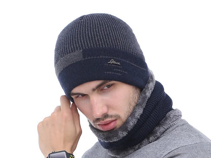 Skullies Beanies Men Scarf Knitted Hat Cap Male Bonnet Warm Wool Thick Winter Hats For Men Women Beanie Hat The Clothing Company Sydney