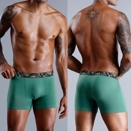 Men's Underwear Men Boxer Shorts For Men Panties Boxer shorts Long Underpants Natural Cotton Boxer Trunks The Clothing Company Sydney