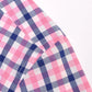 Plaid Checked Cotton Men Shirts Pocket-less Design Short Sleeve Summer Casual Standard-fit Button-down Thin Shirt The Clothing Company Sydney