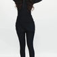 3 Piece Long Sleeve solid black Full Body  Swimwear Women's Swimsuit The Clothing Company Sydney