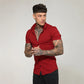 Slim Fit Button Short Sleeve Shirts Men Casual Sportswear Dress Shirt Male Hipster Shirts Tops Fitness Clothing The Clothing Company Sydney