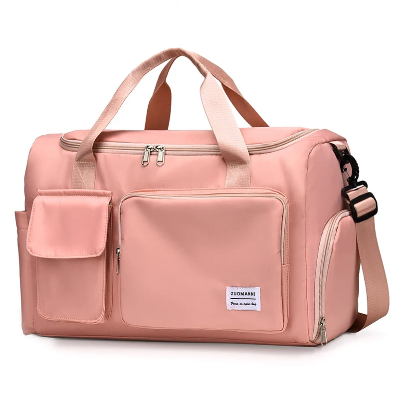 Travel Bag Luggage Handbag Women's Shoulder Bag Large Capacity Brand Waterproof Nylon Sports Gym Bag Unisex Crossbody Bag The Clothing Company Sydney