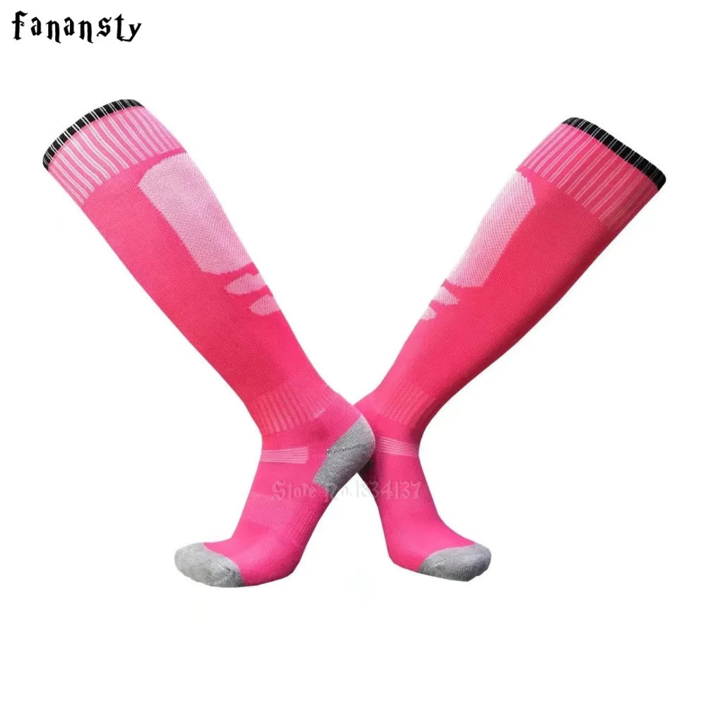 Men Soccer Socks Women Sports Socks Soccer Running Breathable Cotton Knee-High Football Socks The Clothing Company Sydney