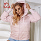 Women's Autumn coat Outwear trend Jacket Short Parkas Padded casual Warm Plus size Jacket