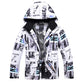 Men Women Snow Suit Wear Snowboarding Clothing Winter Warm Waterproof Outdoor Ski Set Jackets + Strap Pants