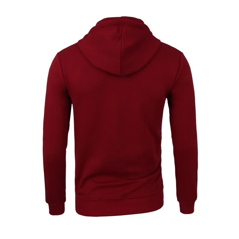 Men's Hooded Sweatshirts Zipper Hoodie Men Sweatshirt Solid Colour Sweatshirts For Male Sweatshirts The Clothing Company Sydney