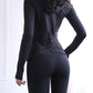 Women's Back Forked Yoga Shirt Long Sleeve Thumb Hole Running T-shirt Mesh Breathable Sports Hoodie Fitness Top Gym Workout Blouse The Clothing Company Sydney