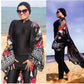 3 Piece Long Sleeve solid black Full Body  Swimwear Women's Swimsuit The Clothing Company Sydney