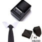 7.5 cm Business Ties Hanky Cufflink Set Tie Clips Green Necktie Corbatas For Men Wedding In Gift Box The Clothing Company Sydney