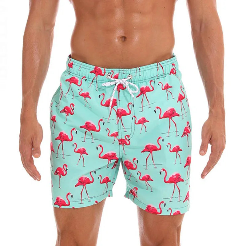 Summer Mens Beach Print Shorts Surfing Swimwear Fitness Workout Trunks Sportswear With Pockets Pants The Clothing Company Sydney