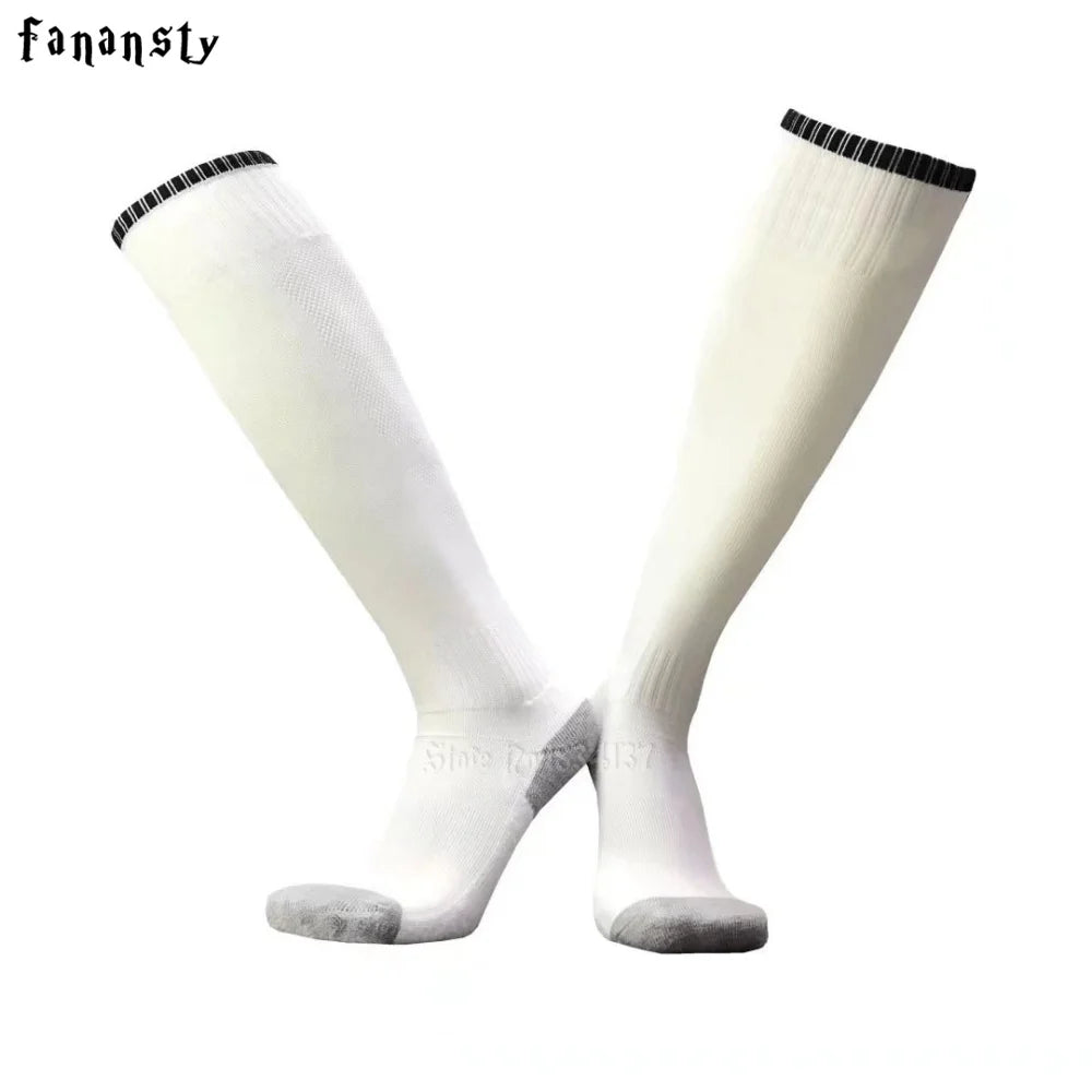 Men Soccer Socks Women Sports Socks Soccer Running Breathable Cotton Knee-High Football Socks The Clothing Company Sydney