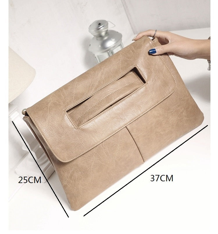 Women's Clutches PU leather Crossbody Bags Shoulder messenger bag Laptop Bag Tablet Laptop Pouch Bag big Ladies handbag The Clothing Company Sydney