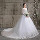 Long Sleeve Ball Gown Luxury Lace Wedding Dresses Plus Size Wedding Dress The Clothing Company Sydney