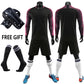 Kids Adult Goalkeeper Uniforms Suit Football Jerseys Men Boys Girls Women Long Sleeve Soccer Jerseys Set with socks+Shin guards The Clothing Company Sydney