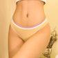 Sports Style Low Waist Thong  No Trace Cotton T Panties  G String Bikini Underwear