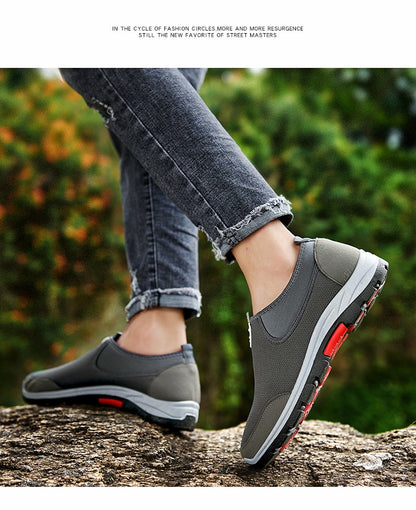 Summer Men's Shoes Lightweight Sneakers Fashion Casual Walking Shoes Breathable Slip on Mens Loafers The Clothing Company Sydney