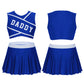 2 Piece Cheerleader Costume Women Adult Cheerleading Uniform Dancing Outfit Sleeveless Crop Top with Mini Pleated Skirt The Clothing Company Sydney