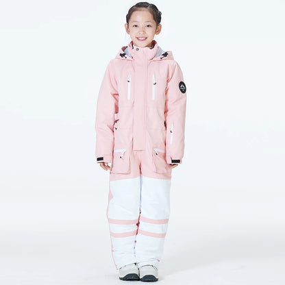 Children's Jumpsuit Ski Wear Snow Suit Snowboarding Clothing Windproof Waterproof Winter Outdoor Costumes For Boy's and Girl's The Clothing Company Sydney