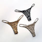 5 Pack Cotton G String Leopard Women Panties Sexy Briefs Thong Low Waist T-back Bikini Underwear Seamless Femlae Lingerie Size S-XL The Clothing Company Sydney