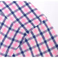 English Style Plaid Checked Cotton Men Shirts Without Pocket Long Sleeve Versatile Casual Standard-fit Button-down Gingham Shirt The Clothing Company Sydney