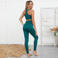 2 Piece Set Workout Gym Clothes For Women Yoga Set Solid Colour Fitness Leggings Sportswear Women's Yoga Wear Sport Bra And Pants The Clothing Company Sydney