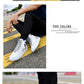 Men's White Shoes Skateboarding Shoes High Top Men High British Style Comfortable Skateboarding Sneakers The Clothing Company Sydney