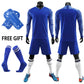 Kids Adult Goalkeeper Uniforms Suit Football Jerseys Men Boys Girls Women Long Sleeve Soccer Jerseys Set with socks+Shin guards The Clothing Company Sydney