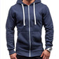 Men's Hooded Sweatshirts Zipper Hoodie Men Sweatshirt Solid Colour Sweatshirts For Male Sweatshirts The Clothing Company Sydney