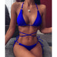 2 Piece Micro Bikini Criss Cross Swimwear Bandage Woman Swimsuit Thong Bikinis Set Women's Bathing Suit Beachwear The Clothing Company Sydney