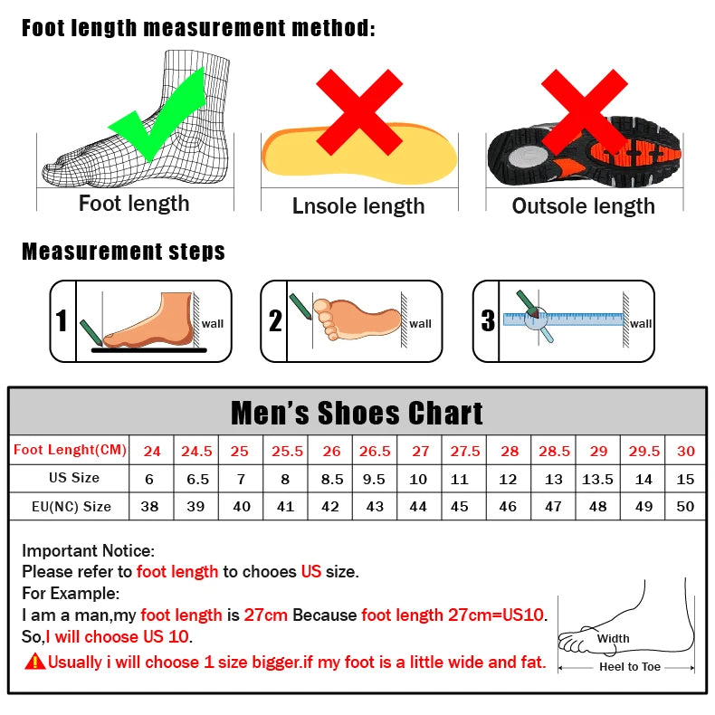 Lightweight Men's Breathable Slip on Casual Sneakers Anti-slip Flats Outdoor Walking Shoes