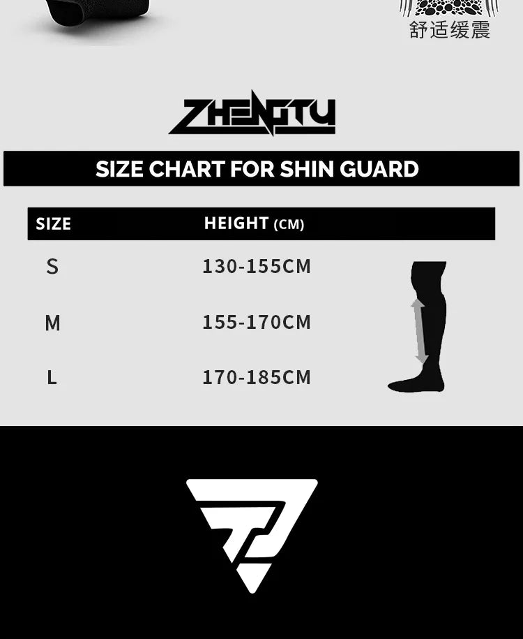 Cotton Boxing Shin Guards MMA Instep Ankle Protector Foot Protection TKD Kickboxing Pad Muaythai Training Leg Support Protectors The Clothing Company Sydney