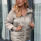 Women's Autumn coat Outwear trend Jacket Short Parkas Padded casual Warm Plus size Jacket