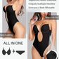 Women's Plunging Deep V-Neck Strapless Backless Bodysuit Seamless Thong Full Body Shapewear for Wedding Party Body Shaper The Clothing Company Sydney