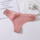 3 Pack Set Women's Panties Underwear Solid Colour Intimate Lingerie Panties Briefs G-string Panties Underwear The Clothing Company Sydney