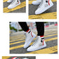 Men's White Shoes Skateboarding Shoes High Top Men High British Style Comfortable Skateboarding Sneakers The Clothing Company Sydney