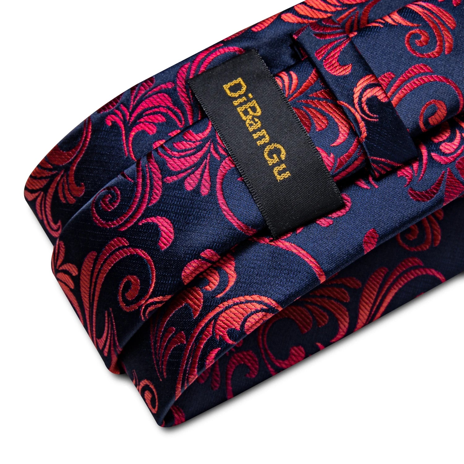 5 Piece Designer Blue Red Paisley Ties Wedding Party Neck Tie Luxury Tie Ring Brooch 100% Silk Tie Set Gift For Men The Clothing Company Sydney