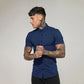 Slim Fit Button Short Sleeve Shirts Men Casual Sportswear Dress Shirt Male Hipster Shirts Tops Fitness Clothing The Clothing Company Sydney