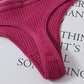 3 Pack Set Women's Panties Underwear Solid Colour Intimate Lingerie Panties Briefs G-string Panties Underwear The Clothing Company Sydney