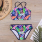 2 Piece Kids Swimwear Swimsuit Print Girls Kid Bikini Set 5-14 Years Children Bandage Swimming Suit Beachwear The Clothing Company Sydney