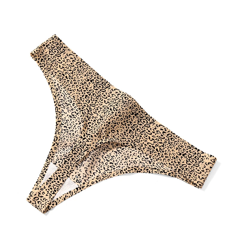 Women's Underwear Leopard Print Seamless Panties Sports Lingerie Thong G-String The Clothing Company Sydney