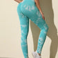 Hip Lifting Seamless Fitness Gym Leggings Tie-Dye Yoga Pants Women's Exercise Tights High Waist Workout Pants The Clothing Company Sydney