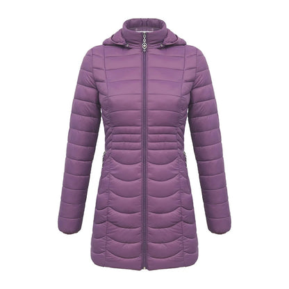 Winter Ultralight Warm Long Parka Coat Hooded Women Outdoor Padded Cotton Clothing Outerwear Jacket The Clothing Company Sydney